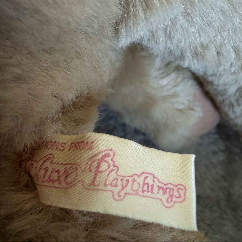 Delux Playthings Plush Dog Brown Floppy Puppy Stuffed Animal Vintage Toy - Picture 6 of 7